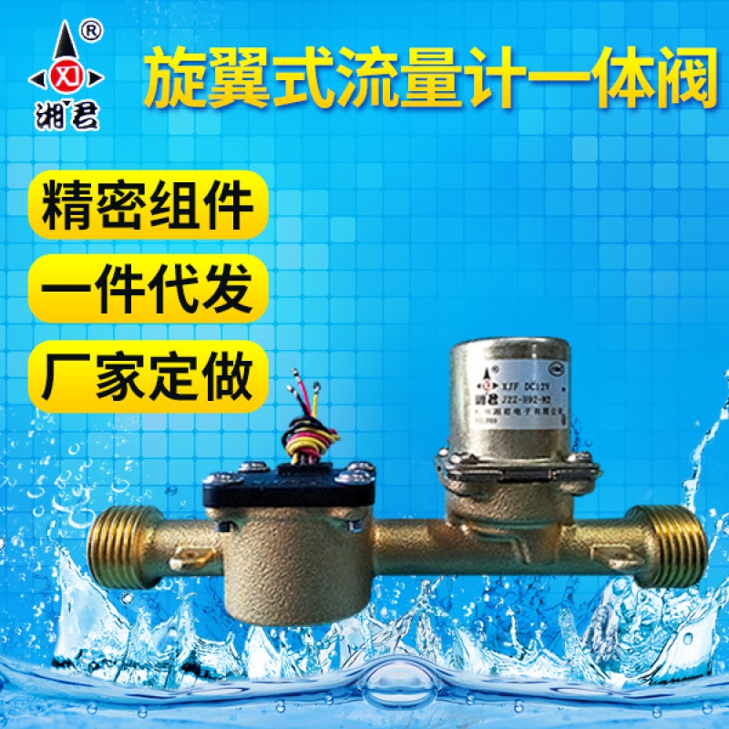 IC流量一体智慧电磁阀J2Z-H92 高精流量传感器电磁阀