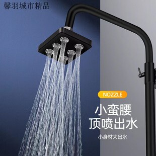 通用淋浴顶喷大花洒喷头家用淋雨粗孔喷头酒店沐浴莲蓬头花洒套装