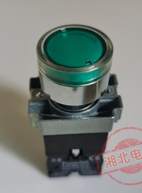 XB2带灯按钮 XB2-BW33M1C 绿色带灯复位按钮 AC220V XB2-BW33M5C