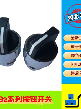 XB2系列按钮开关 XB2-BD21C 单头部 ZB2-BD2C 二档自锁旋钮开关