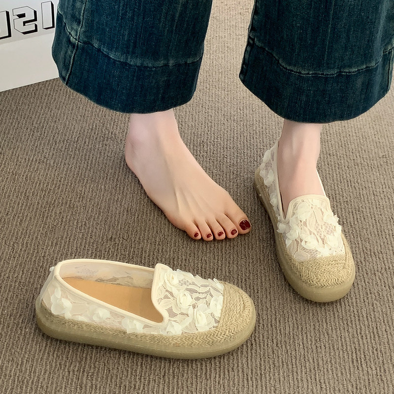 渔夫鞋女2026新款春季女鞋子透气网鞋百搭休闲玛丽珍单鞋0125w,女鞋,浅口单鞋,淘宝优惠券,粉丝福利购,淘宝优惠卷