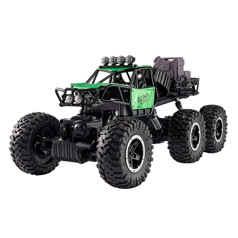 대형 6륜 오프로드 원격 제어 자동차 제스처 센서 4륜 구동 합금 등산 충전 레이싱 카 어린이 소년 장난감