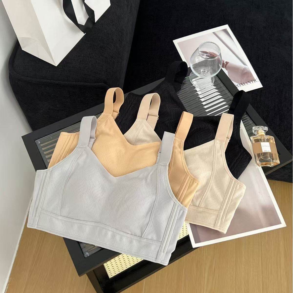 无钢圈兔耳朵文胸大胸显小聚拢无痕全罩杯超薄内衣女,女士内衣/男士内衣/家居服,文胸,淘宝优惠券,粉丝福利购,淘宝优惠卷