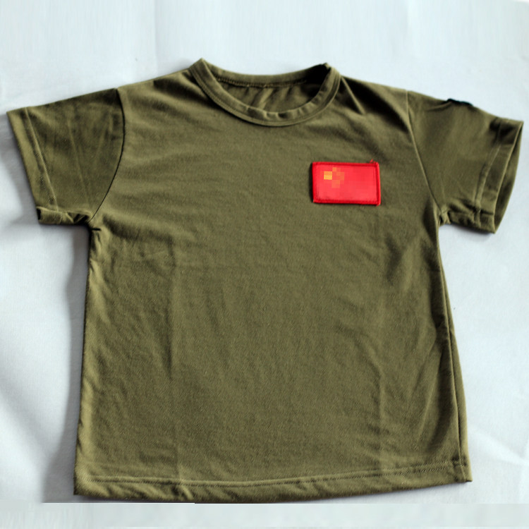 儿童暑假期迷彩夏令营服小学生户外拓展训练服幼儿园校服短袖单件