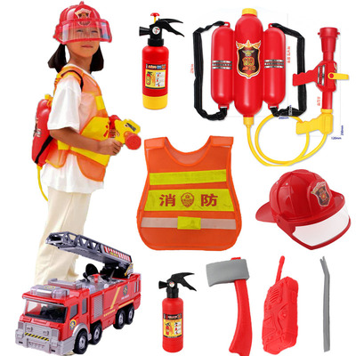 玩具幼儿园角色扮演消防员