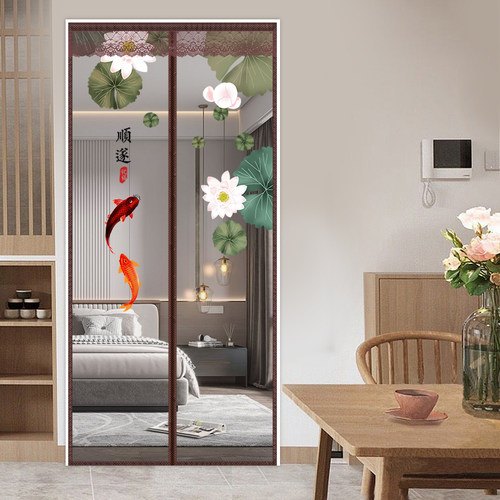 防蚊门帘2025新款夏季家用磁性隔断帘纱门纱窗磁性自吸沙门免打孔