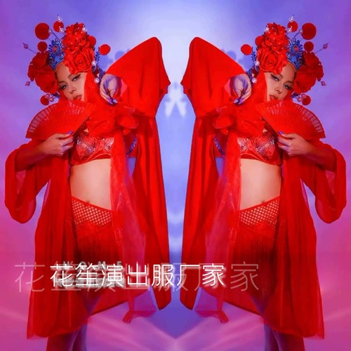 国风京剧酒吧DS过年元旦跨年服装