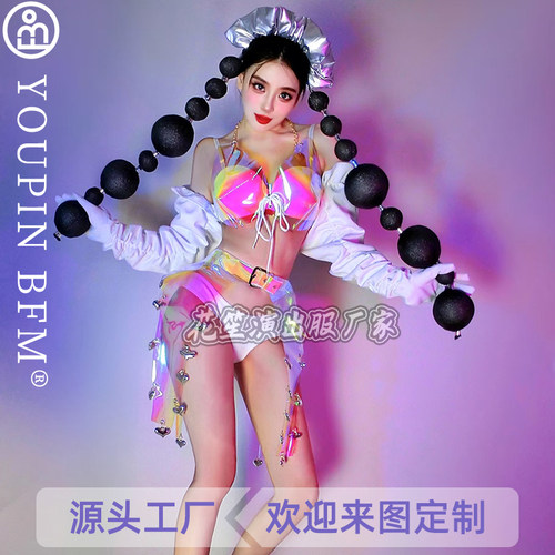 性感比基尼酒吧gogo演出服女