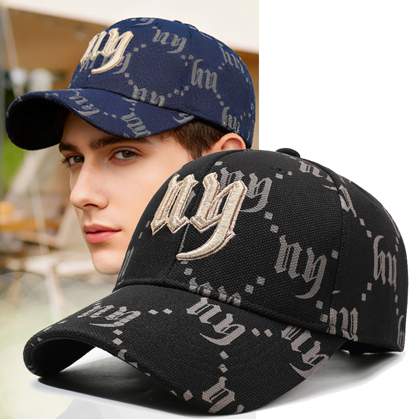 帽子男韩版百搭鸭舌帽春秋