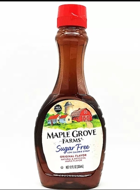 355ml Maple Grove Farms Sugar Free进口枫树农场无加糖糖浆