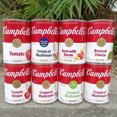 Campbells番茄速食汤奶油汤