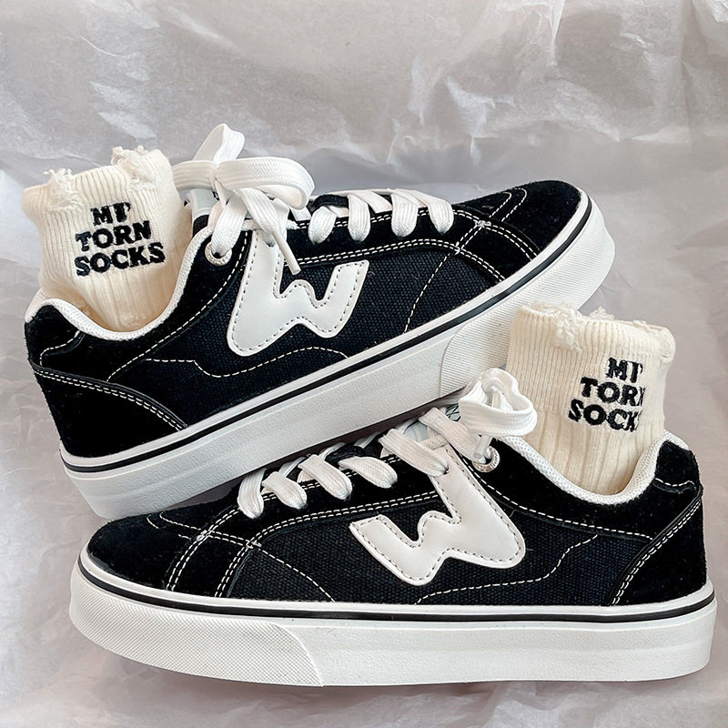 超火新款休闲板鞋男女秋季新款学生帆布鞋子男复古百搭运动休闲鞋,流行男鞋,休闲板鞋,淘宝优惠券,粉丝福利购,淘宝优惠卷