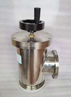 气动高真空挡板阀GDQ-160 GD-ISO250法兰真空角阀