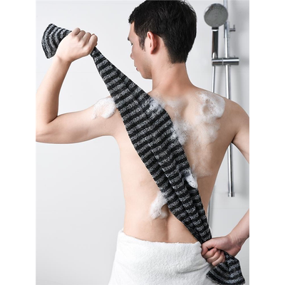 搓澡巾男士专用双面强力搓泥搓背长条擦后背家用女士不疼洗澡神器
