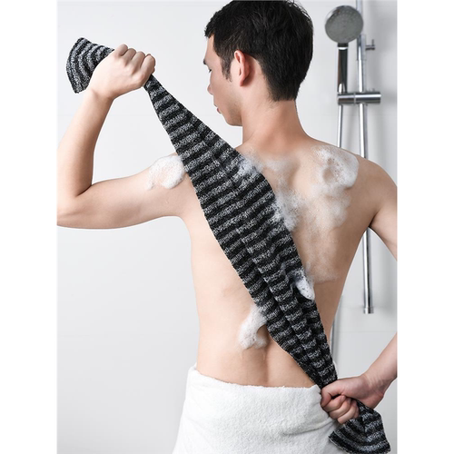 搓澡巾男士专用双面强力搓泥搓背长条擦后背家用女士不疼洗澡神器