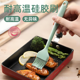 油刷子硅胶厨房烙饼耐高温家用烧烤专用不掉毛工具烘焙食品小刷子