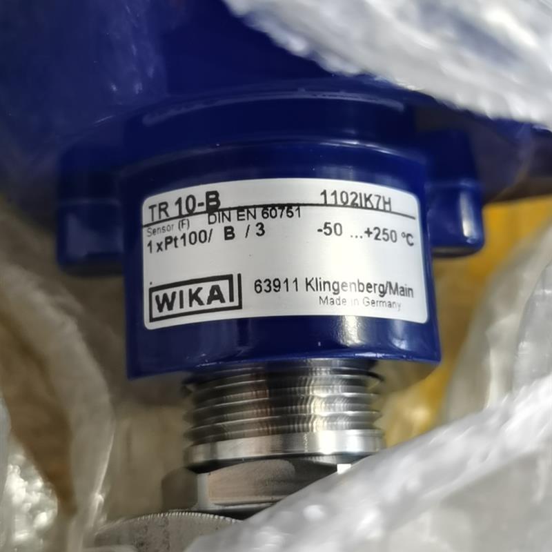 进口Wika 温度传感器TR10-B 1xPT100(请询价)