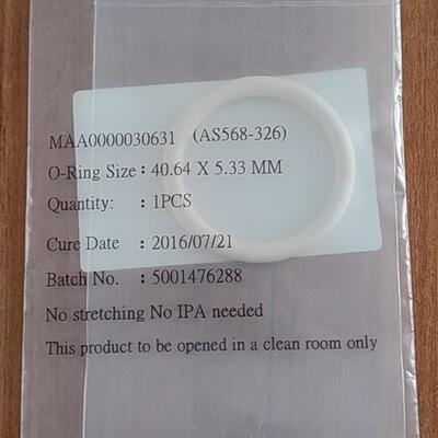 美标四氟O型圈(AS568-326)耐高温垫O形密封环,尺寸(请询价)