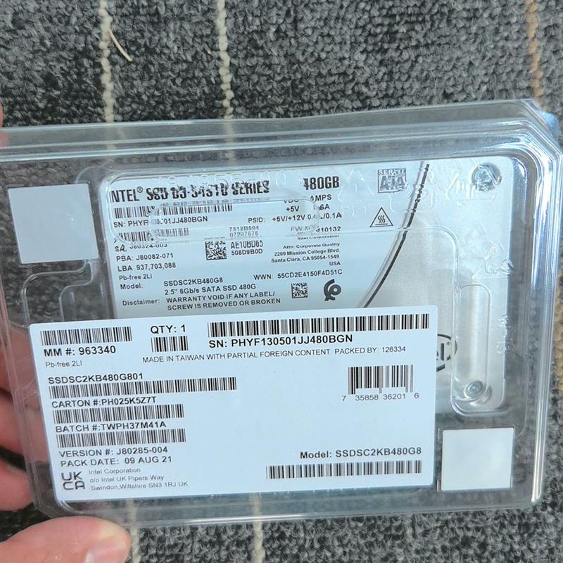 英特尔 S4510 480G 企业级固态硬盘 SATA3(请询价)