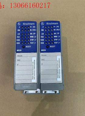 赫斯曼模块(8新) MS20-0800SAAEHH06.0.(请询价)