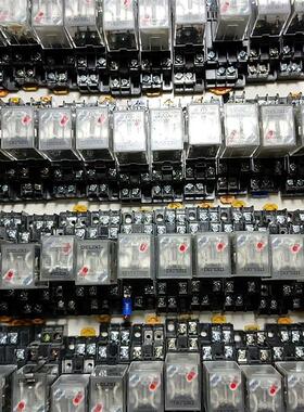 德力西中间继电器220V.24V橙色美丽,几乎。触点清晰(请询价)
