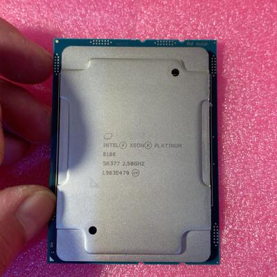 现货20颗 英特尔 至强 8180 CPU 正式版 99新交(请询价)