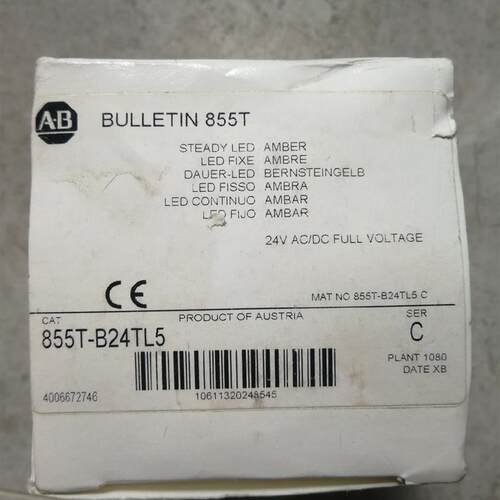 AB罗克韦尔855T-B24TL5,数量1只,价格320(请询价)