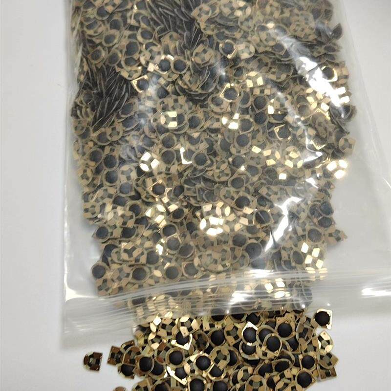 #电子器件 镀金IC废料,双面镀金PCB度,上面有带晶,(请询价)