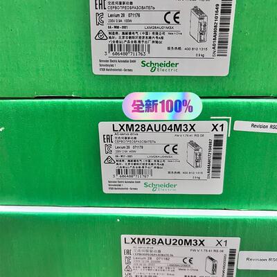 施耐德 LXM28AU04M3X Lexium28伺服驱动器(请询价)