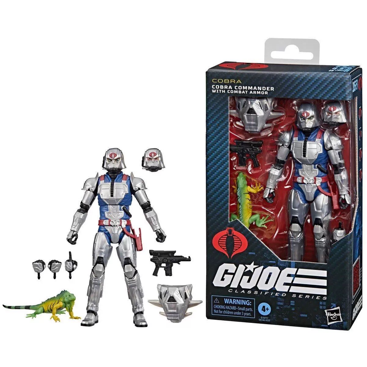 孩之宝 GIJOE 特种部队 战斗装甲 眼镜蛇指挥官 6寸可动人偶模型