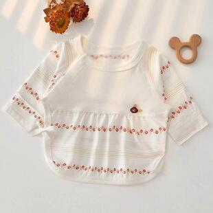 新生婴儿儿衣服早产女宝宝小码夏季52码产房月子半背衣上半身59cm