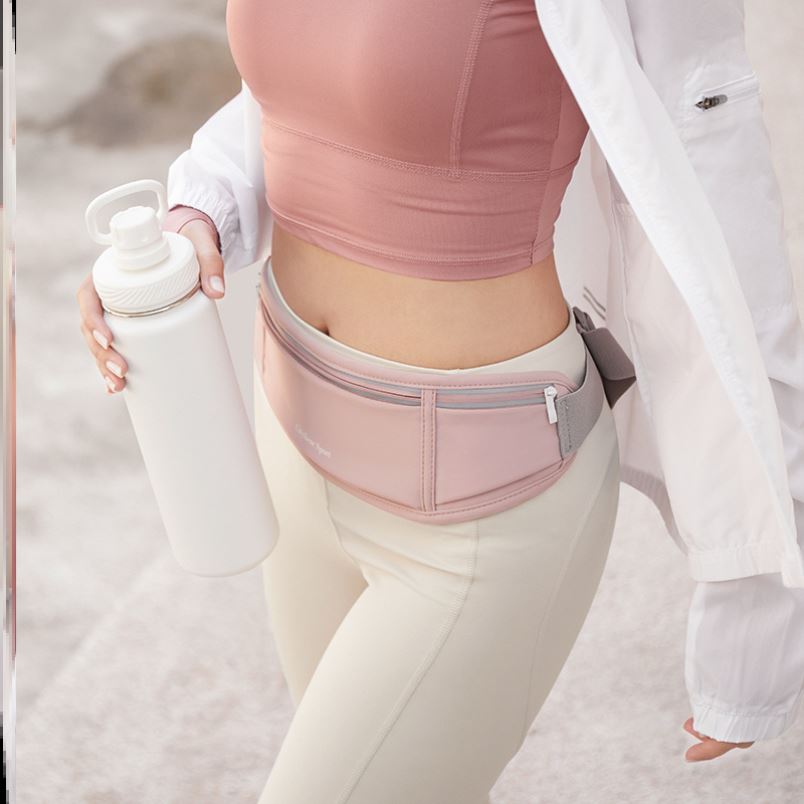 运动腰包女跑步手机袋健身小包多功能户外运动装备收纳包时尚轻薄