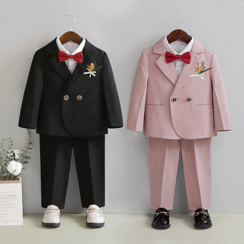 儿童西装秋款花童婚礼服套装