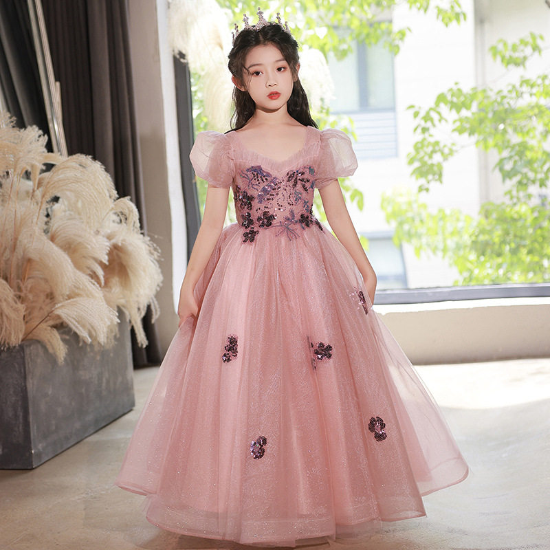 儿童高端礼服公主裙女花童礼服裙