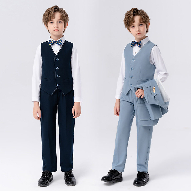 儿童西装礼服秋季新款韩版马甲套