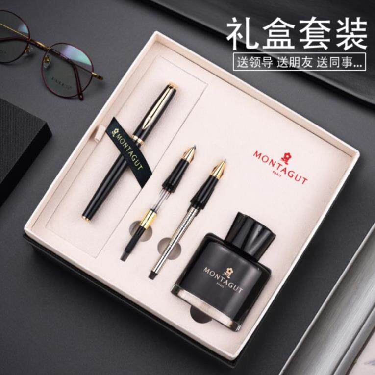 玫瑰金简单情侣款上班用的钢笔礼盒装礼品墨水笔学生送领导墨囊彩在类目 电子词典/电纸书/文化用品, 笔类/书写工具, 钢笔中 - 来自Buy2taobao.com提供专业的淘宝代购服务