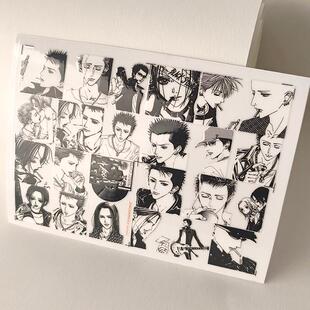 NANA本城莲动漫镂空立体手账装饰贴纸手机壳水杯UV转印贴水晶标签