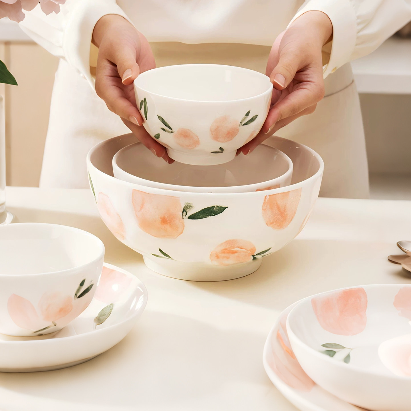 【健康釉下彩】顺祥陶瓷碗盘餐具图片