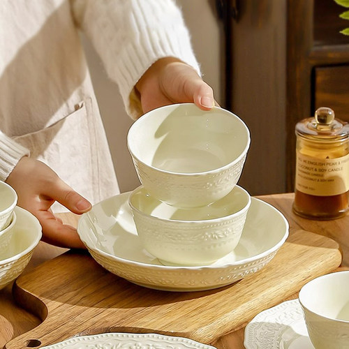 【健康釉下彩】顺祥陶瓷浮雕碗