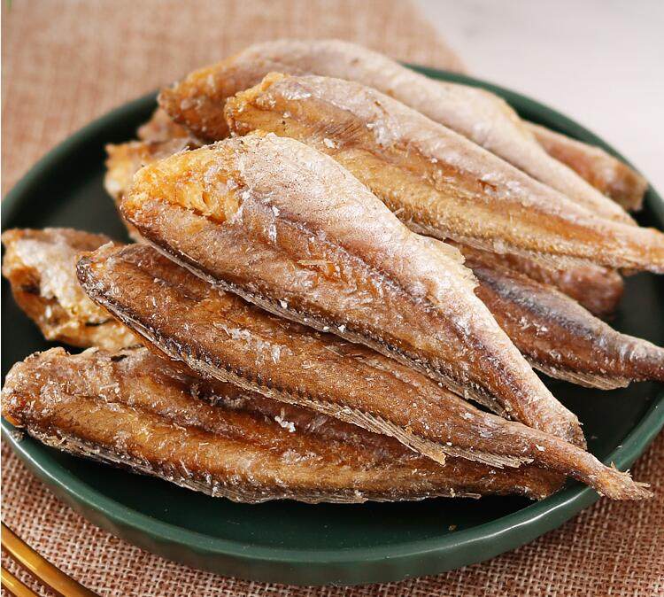 舟山黄鱼酥烤小黄鱼干即食香酥小黄鱼孕妇营养海鲜零食小鱼干鱼仔