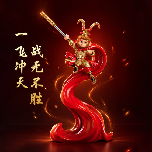 创意斗战胜佛孙悟空摆件