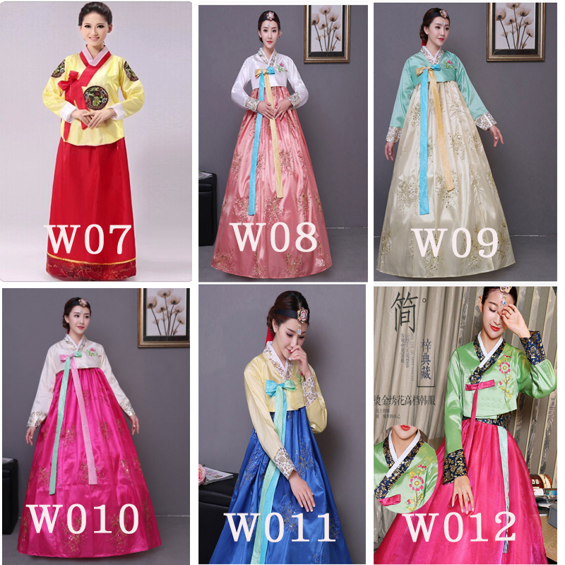 韩国古装改良风朝鲜舞蹈宫廷礼服