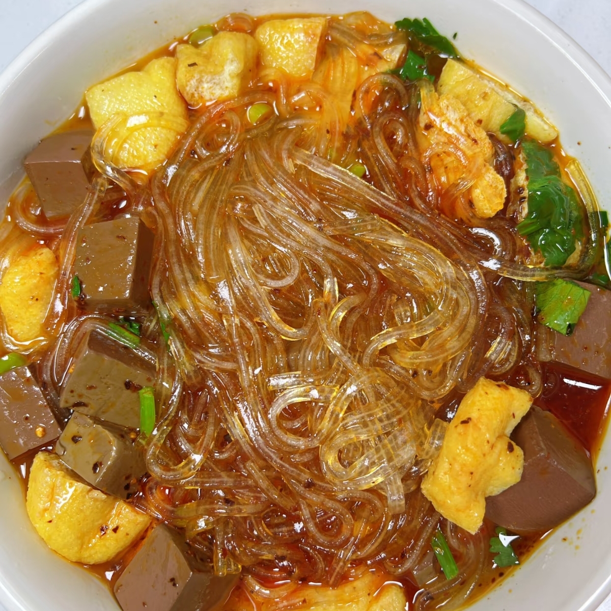【全新升级、更有料】鸭血粉丝汤鸭杂免煮夜宵冲泡速食懒人早餐