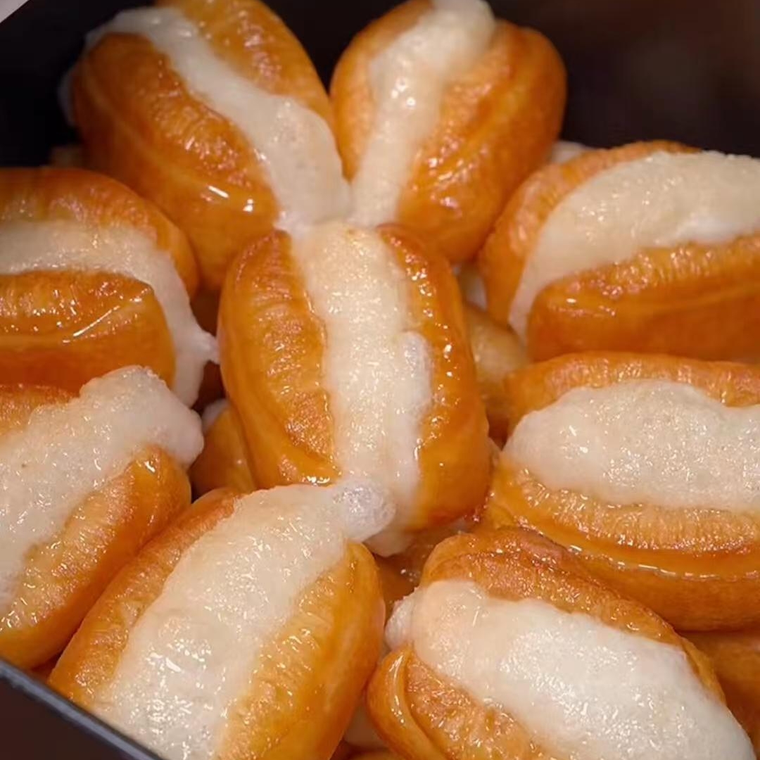 油条包糍粑早餐半成品迷你胖子油条糯米麻糍拉丝空气炸锅速食家用