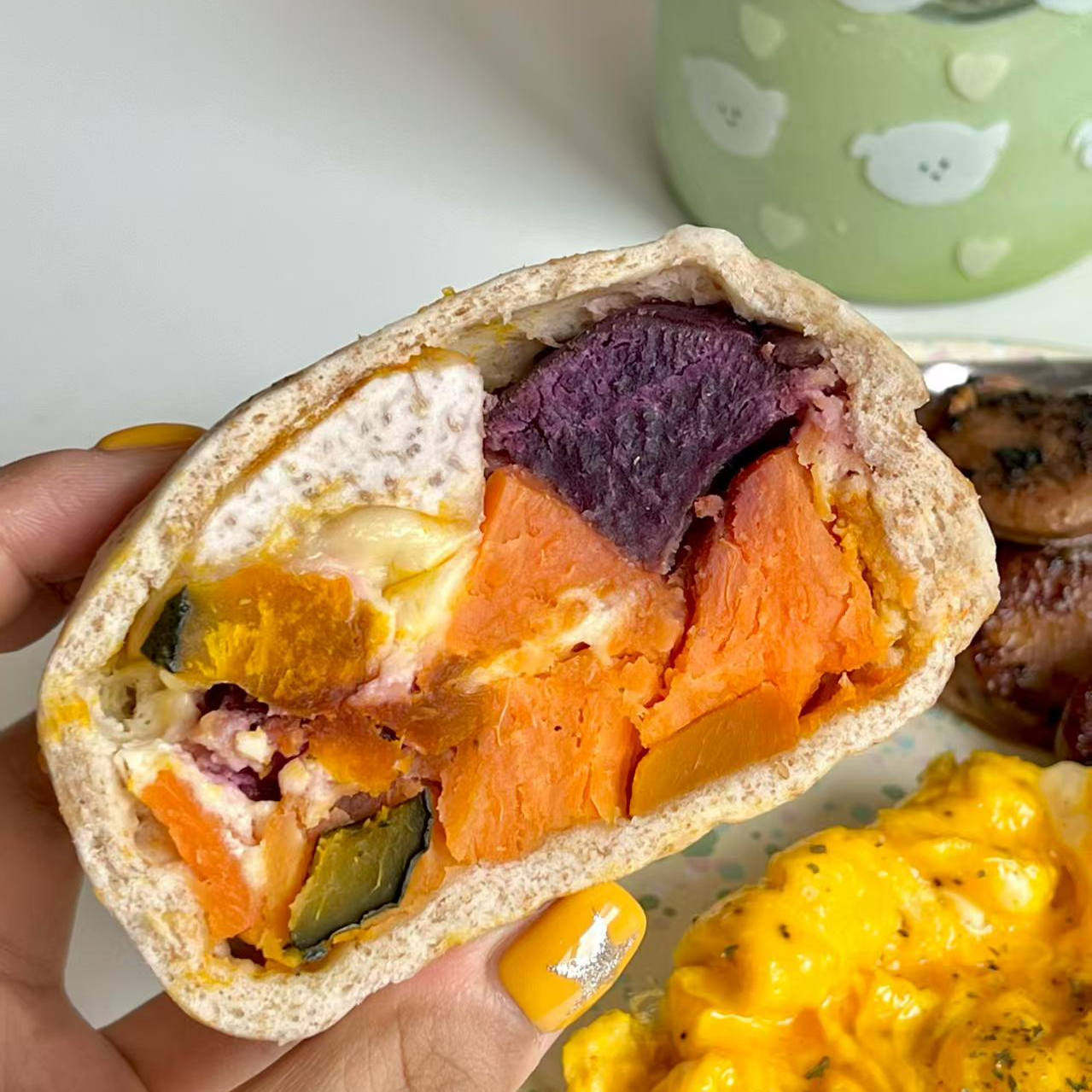 【巨有料】五谷丰登馒头代餐速食营养早餐半成品低脂杂粮粗粮包,粮油调味/速食/干货/烘焙,包点,淘宝优惠券,粉丝福利购,淘宝优惠卷