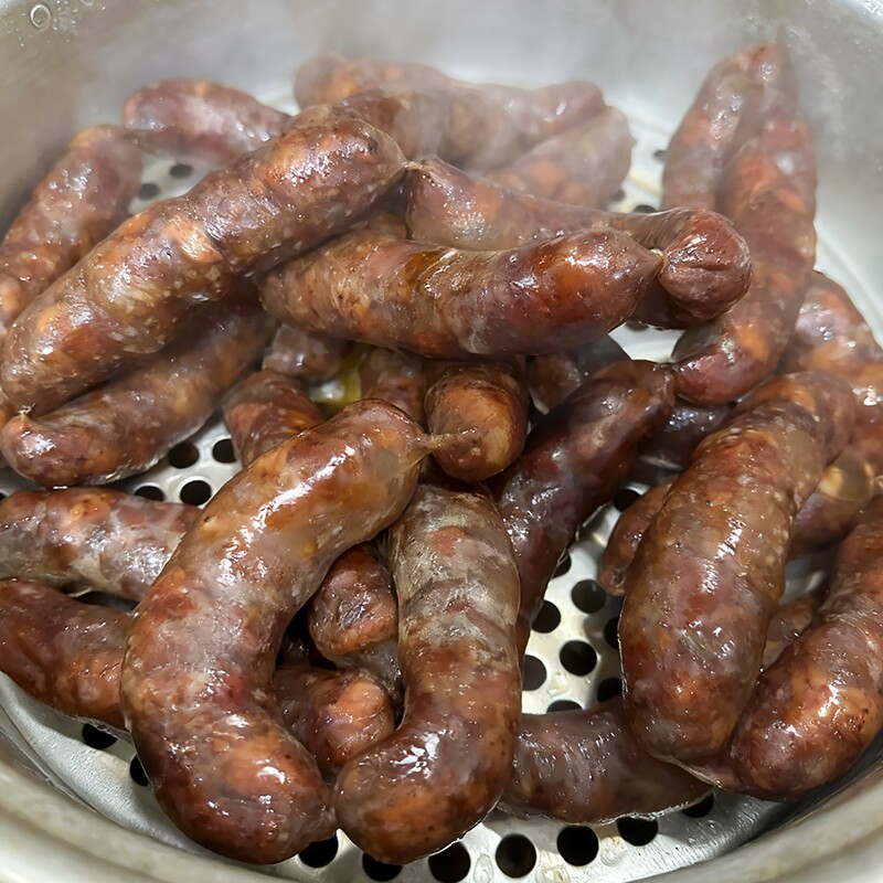 山东特产香肠风干腊肠猪肉肠正宗手工灌肠真空熟食咸味年夜菜必备