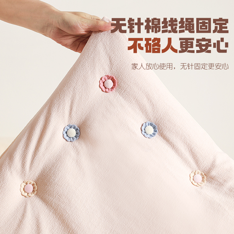 新款被子固定器无针隐形安全棉被防跑订宿舍被罩套床单神器被夹扣