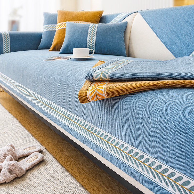 雪尼尔沙发垫防滑沙发套罩四季通用2025新款夏季沙发盖布巾坐垫子,居家布艺,沙发垫,淘宝优惠券,粉丝福利购,淘宝优惠卷