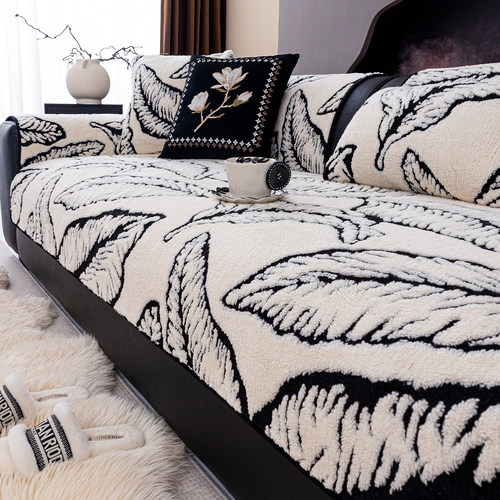 秋冬毛绒沙发垫子2025新款