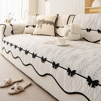 四季通用防滑轻奢沙发垫